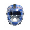 Masters boxing helmet with mask KSSPU-M (WAKO APPROVED) 02119891-M02 (niebieski+L)