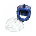Masters boxing helmet with mask KSSPU-M (WAKO APPROVED) 02119891-M02 (czerwony+L)