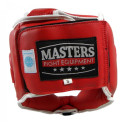 Masters boxing helmet with mask KSSPU-M (WAKO APPROVED) 02119891-M02 (czerwony+L)