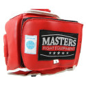 Masters boxing helmet with mask KSSPU-M (WAKO APPROVED) 02119891-M02 (czerwony+S)