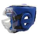 Masters boxing helmet with mask KSSPU-M (WAKO APPROVED) 02119891-M02 (czerwony+L)