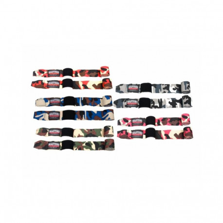 BBE-MFE CAMOUFLAGE boxing tapes 13445-MFECAMO02 (różowy)