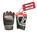 Gloves for MMA Masters GF-30A M 01272-SM (czarno - czerwono - białe+S/M)