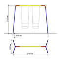 Gardenluxus double swing frame