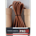 Leather skipping rope PROFIT DROP DK 1019