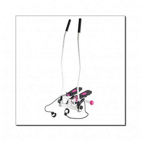 Stepper with movable arms and cables HMS S3085 pink and white