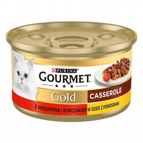 GOURMET GOLD - pajaroog veiselihaga ja kanaga 85g