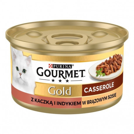GOURMET GOLD - pardilihaga ja kalkunilihaga vormiroog 85g