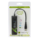 Techly IDATA USB-ETGIGA-3U2 sülearvuti dokk/pordipaljundaja USB 3.2 Gen 1 (3.1 Gen 1) Type-A Must