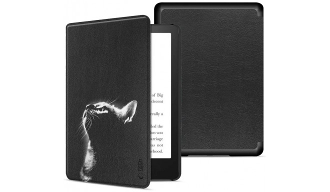 Tech-Protect kaitseümbris SmartCase Kindle Paperwhite/Colorsoft/Signature Edition, black cat