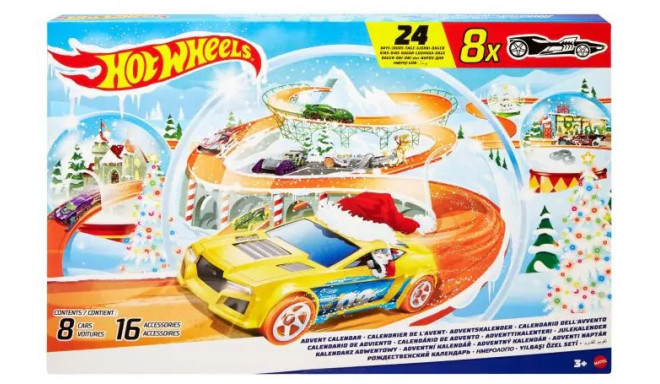 Hot Wheels advent calendar 2024