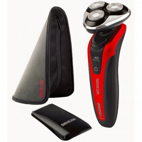 Men’s electric shaver Sencor, red