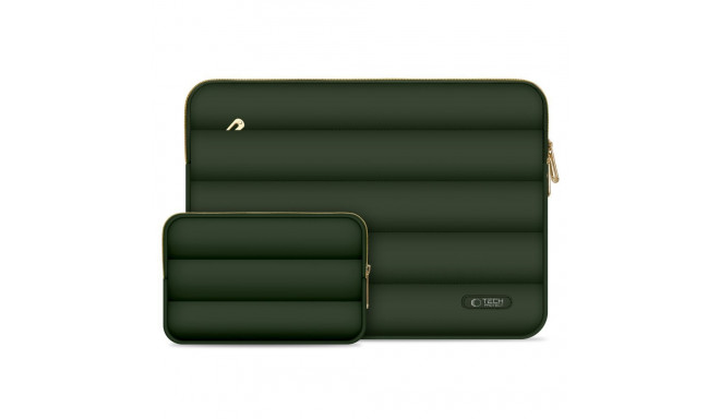 TECH-PROTECT PUFFY LAPTOP 15-16 ARMY GREEN