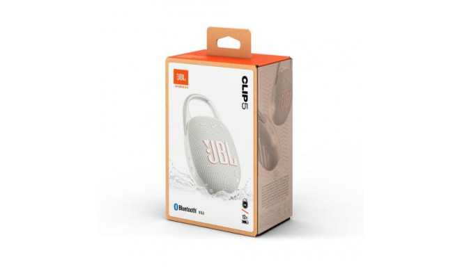 JBL CLIP 5 Bluetooth Wireless Speaker White EU