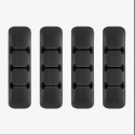 Ringke Silicone Cable Organizer (4pcs) Black