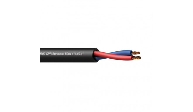 PROCAB CLS225-B2CA/3 – Loudspeaker cable - 2 x 2.5 mm2 - 13 AWG -  EN50399 CPR Euroclass B2ca-s1b,d0