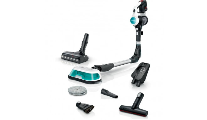 Cordless 2-in-1 hoover, vacuuming and mopping Unlimited 7 ProHygienic Aqua White