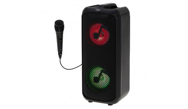 Adler Kõlar raadioga | AD 1903 | 2x5 W | Bluetooth | Must | Kaasaskantav | Juhtmevaba ühendus