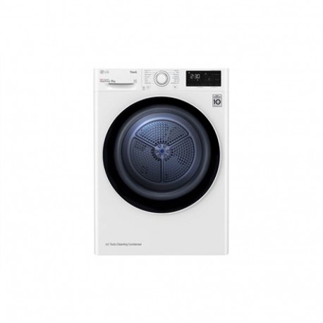 LG RH80V3AV6N soojuspumbaga kuivati vabaltseisev eestlaetav 8 kg A++ valge