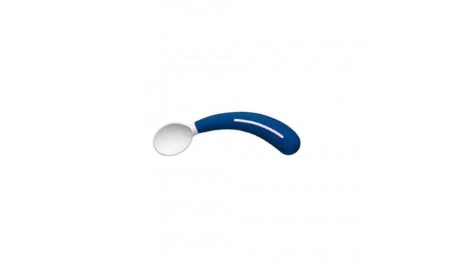 Safety bent right-handed spoon for children