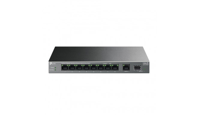 TP-Link LiteWave 10-pordiline Gigabit Lauakommutatsiooniseade 8-portilise PoE+-ga
