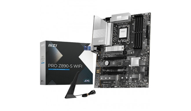 MSI PRO Z890-S WIFI emaplaat Intel Z890 LGA 1851 (Socket V1) ATX