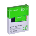 WD Green SN350 SSD ketas WDS500G2G0C (500GB; M.2; PCIe NVMe 3.0 x4)