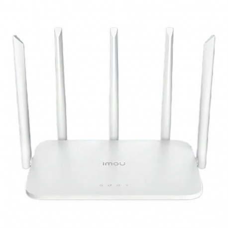 Imou ruuter Gigabit Ethernet kaksiribaline (2.4GHz/5GHz), valge