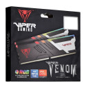 Patriot Memory Viper Venom PVVR532G700C32K mälumoodul 32 GB 2 x 16 GB DDR5 7000 MHz