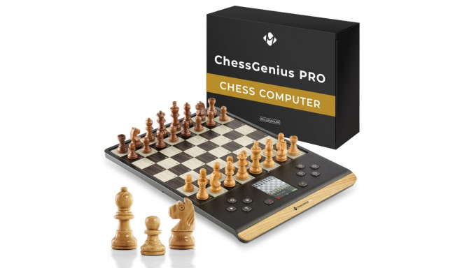 Millennium Chess Genius Pro 2024 Holzoptik