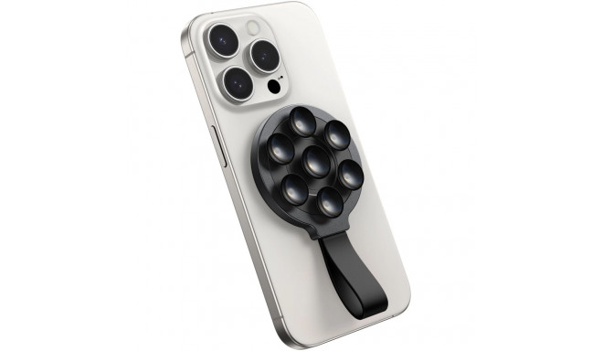 Joyroom JR-ZS393 magnetic phone holder with suction cups - black