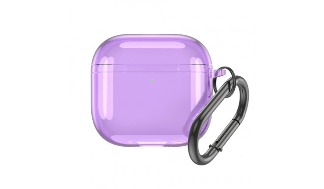 Airpods 4 Transparent Case - Purple