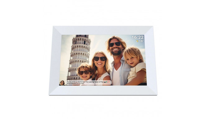 Denver Frameo PFF-1064W 10.1" Digital Frame - White