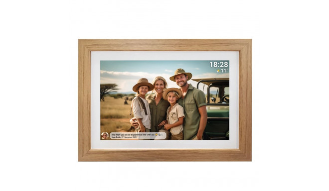 Denver Frameo PFF-1042LW 10.1" Digital Frame - Brown