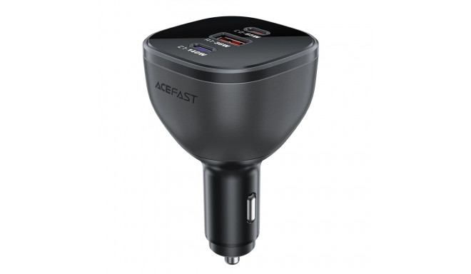 Acefast B14 car charger 165W 2x USB-C 1x USB-A - black