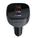 Acefast B14 car charger 165W 2x USB-C 1x USB-A - black