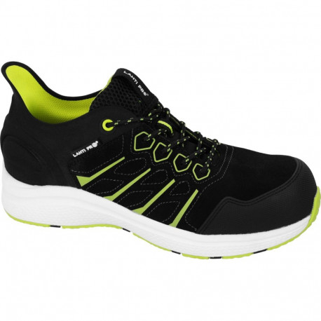 Poolsaapad seemisnahast must-rohevalge, s1 fo sr, "44", ce, lahti