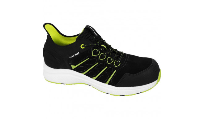 Poolsaapad seemisnahast must-rohe-valge, s1 fo sr, "41", ce, lahti