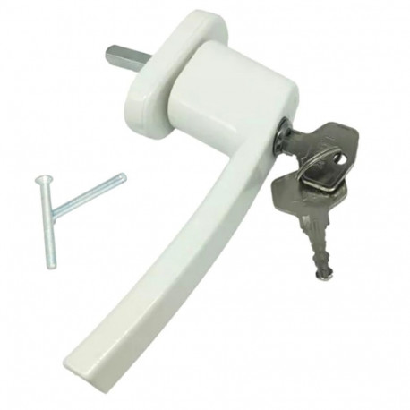 AG332 Klamka okienna z zamkiem