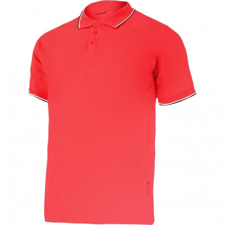 Koszulka polo 190g/m2, czerwona, "2xl", ce, lahti