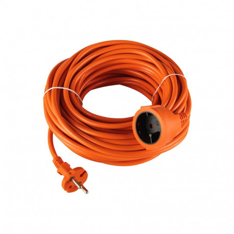 98-760# pikendusjuhe pr-160 1-pesa ilma maanduseta 50m oranž 2x1,5mm