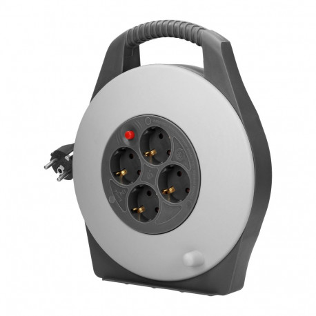 Bebmulaiend, 4 pistikupesa 2P+Z (schuko), PVC-kaabel H05VV-F 3x1mm², pikkus 10 m