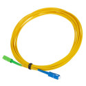 Patchcord światłowód kabel Maclean, SC/APC-SC/UPC SM 9/125 LSZH, jednomodowy, długość 10m, simplex, 