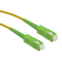 Patchcord fiiberoptiline kaabel, SC/APC-SC/APC, ühemodaalne, pikkus 15m, simplex, G657A2