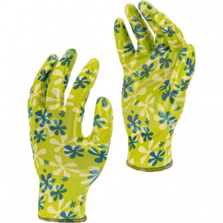 Nitriilkindad rohelised l220409p, kaart, "9", ce, lahti