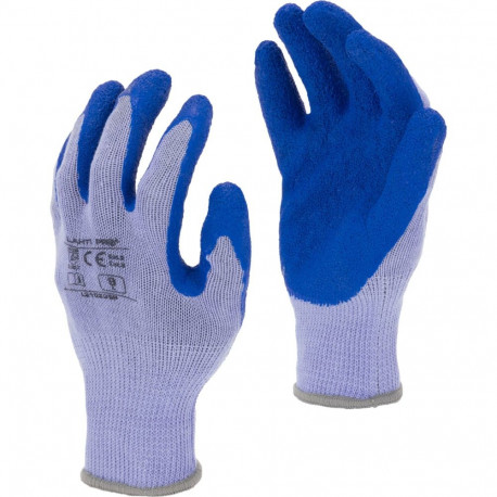 Rękawice lateks nieb-fiol. l210211p, 12 par, "11", ce, lahti