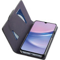 Kaardivahega mobiiliümbris Cellular Line Galaxy A16 Wallet Book Case, must