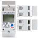 Single phase meter for DIN rail 230V LCD WiFi