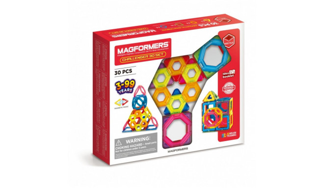Magnetic blocks Challenger 30 pieces