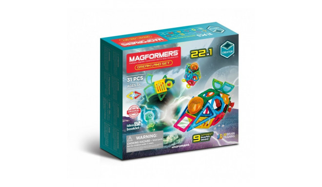 Magnetic blocks Drea Land 31 pieces